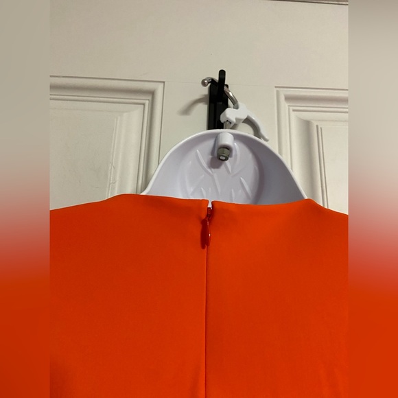 T3- DAMA COLLECTION Tangerine Midi Tank Dress - Picture 5 of 6